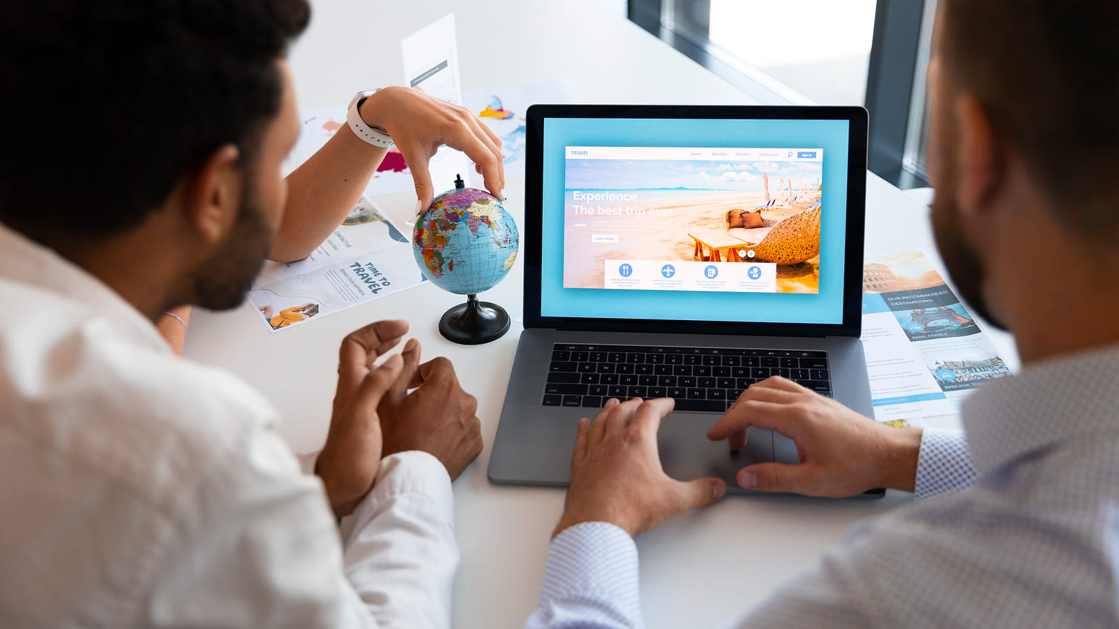 Trade business website builder UK