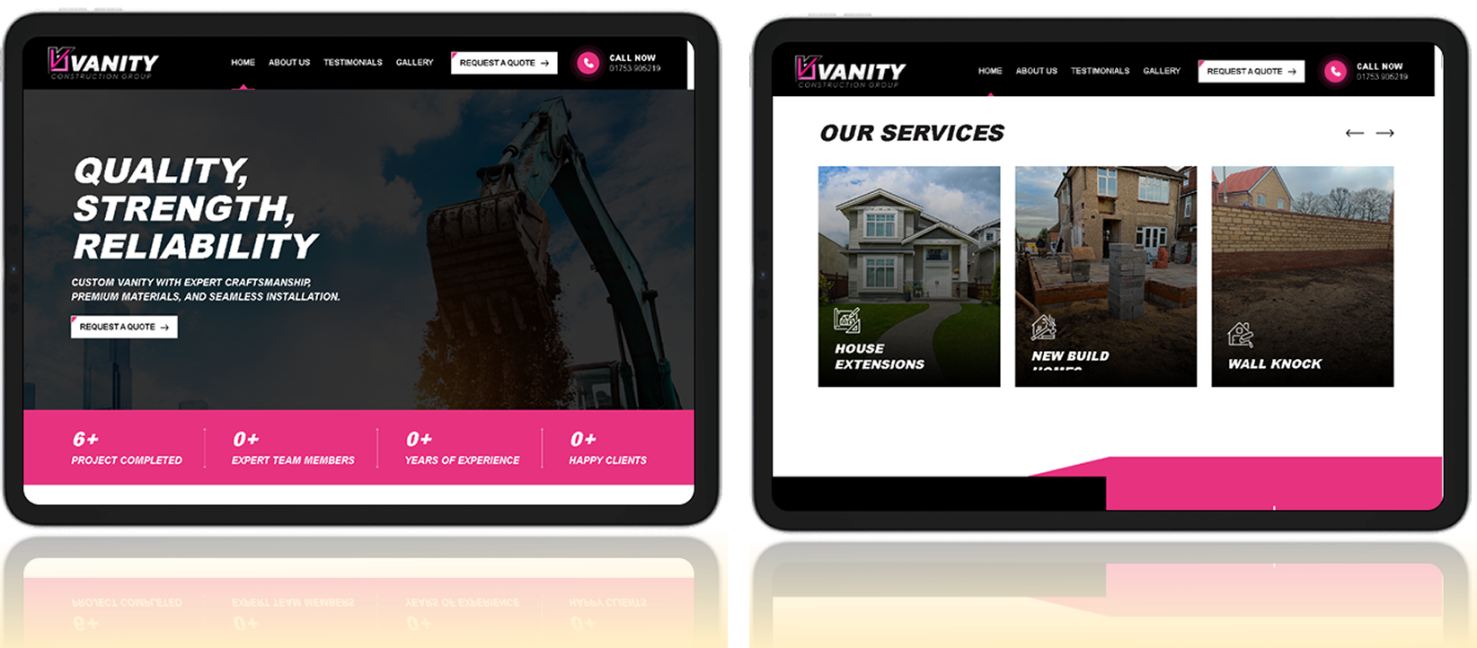 Vanity Construction Group FeatureImage